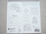 Magical Jungle 2018 Colouring Wall Calendar - Some of the best images from the book, ready to colour and display on your wall throughout the year, click through to read my review and see more images.