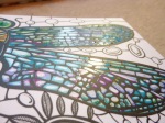 The Tiffany Glass Coloring Book - Click through to read my review, see a flick-through and photos of inside.